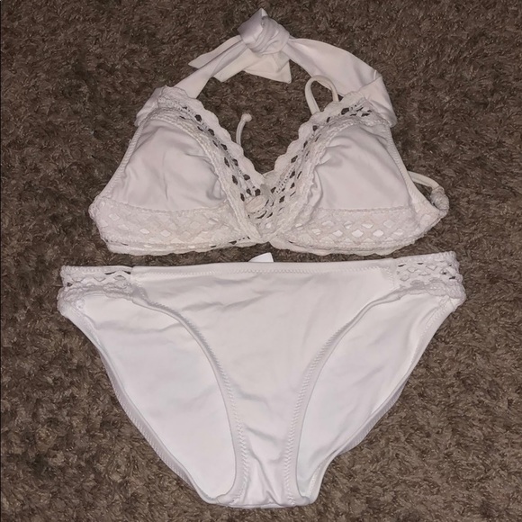becca white bikini